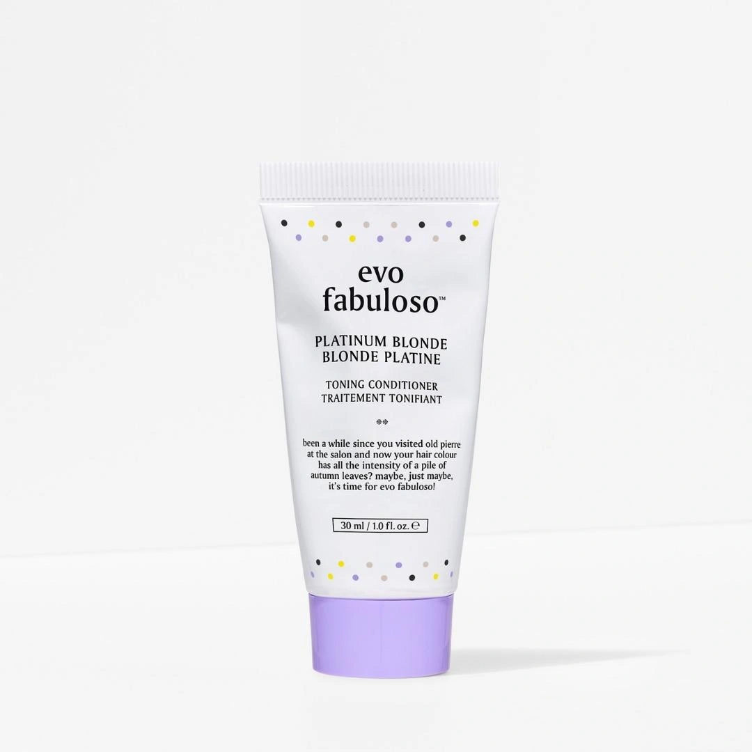 evo fabuloso platinum blonde toning conditioner